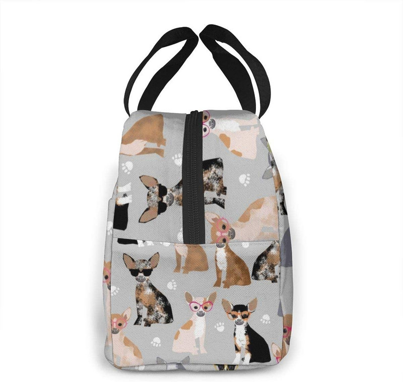 Geanta unisex pentru incalzire a mancarii Geanta de pranz pentru caini Chihuahua