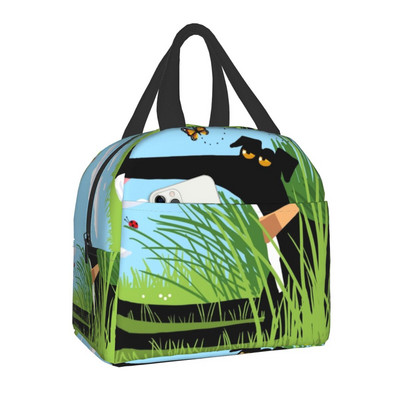 Χαριτωμένο Greyhound Sighthound Dog Insolated τσάντα μεσημεριανού γεύματος για γυναίκες στεγανό Whippet Puppy Cooler Thermal Bento Box Κάμπινγκ Ταξίδι