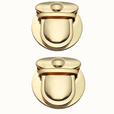 2PCS/lot Ženska kopča Twist Lock Metalna brava Kopča kopča za DIY ručne torbe promjera 4,6 cm Torbe za rame Dodaci