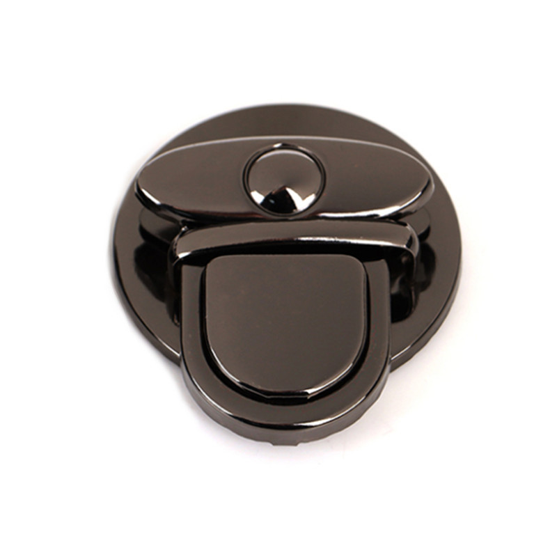 2 ΤΕΜ/Παρτίδα Γυναικεία πόρπη Twist Lock Μεταλλική κλειδαριά κούμπωμα αγκράφα για DIY Craft 4,6 cm σε διάμετρο Τσάντες Χεριού Τσάντες ώμου Αξεσουάρ