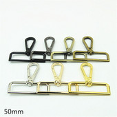 5kom 50mm mesingana metalna torba Kopča Karabini Okretna jastog kopča Karabini Privjesak za ključeve Remen Kožna ručna torbica Hardverski dodatak