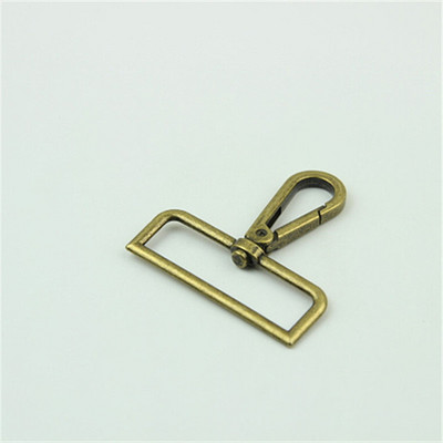 5kom 50mm mesingana metalna torba Kopča Karabini Okretna jastog kopča Karabini Privjesak za ključeve Remen Kožna ručna torbica Hardverski dodatak