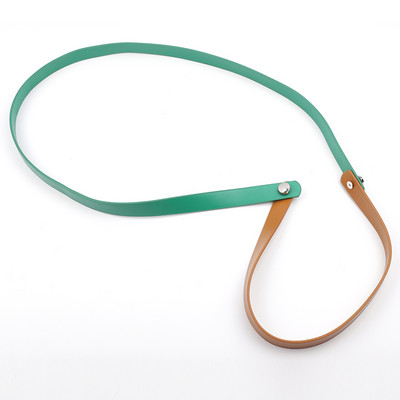 Novi remen s ručkom za ručnu torbicu, podesivi šareni remen od PU kožne torbe za ručne izrade, pribor za torbu za nošenje preko tijela