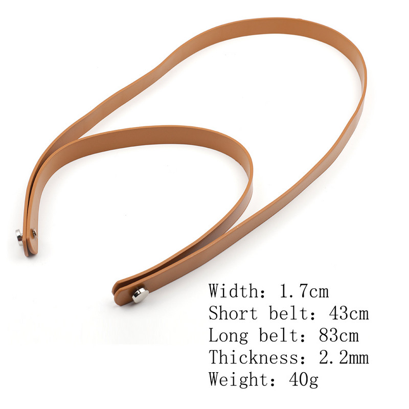 Novi remen s ručkom za ručnu torbicu, podesivi šareni remen od PU kožne torbe za ručne izrade, pribor za torbu za nošenje preko tijela