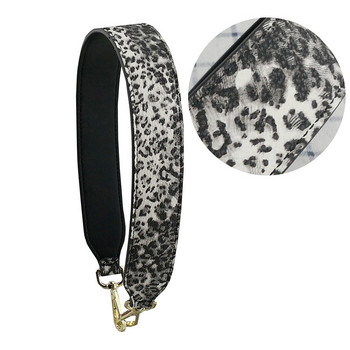 58CM широка каишка за чанта Obag Кожена дръжка за дамска чанта Къса каишка за чанта Fashion Serpent Leopard Snakeskin Wide раменна каишка