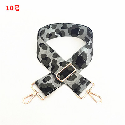 Zamjenski dugački remen za nošenje na ramenu Prošireni remen za torbu u boji Dodaci za pletene torbe Novi leopard print