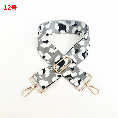 Zamjenski dugački remen za nošenje na ramenu Prošireni remen za torbu u boji Dodaci za pletene torbe Novi leopard print