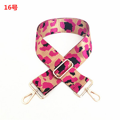 Zamjenski dugački remen za nošenje na ramenu Prošireni remen za torbu u boji Dodaci za pletene torbe Novi leopard print