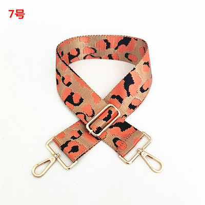 Zamjenski dugački remen za nošenje na ramenu Prošireni remen za torbu u boji Dodaci za pletene torbe Novi leopard print