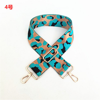 Zamjenski dugački remen za nošenje na ramenu Prošireni remen za torbu u boji Dodaci za pletene torbe Novi leopard print