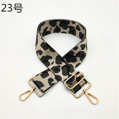 Zamjenski dugački remen za nošenje na ramenu Prošireni remen za torbu u boji Dodaci za pletene torbe Novi leopard print