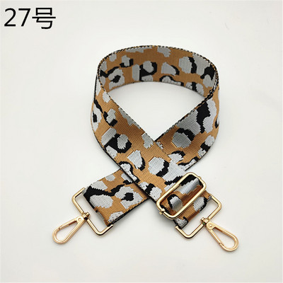 Zamjenski dugački remen za nošenje na ramenu Prošireni remen za torbu u boji Dodaci za pletene torbe Novi leopard print