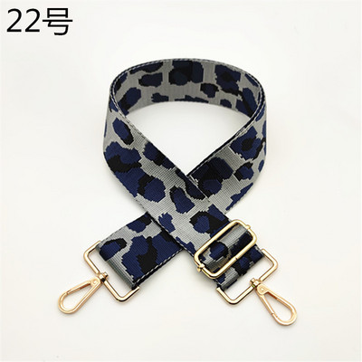 Zamjenski dugački remen za nošenje na ramenu Prošireni remen za torbu u boji Dodaci za pletene torbe Novi leopard print