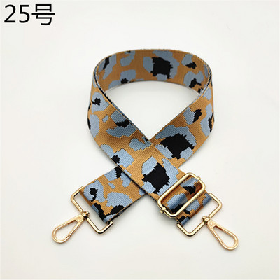 Zamjenski dugački remen za nošenje na ramenu Prošireni remen za torbu u boji Dodaci za pletene torbe Novi leopard print