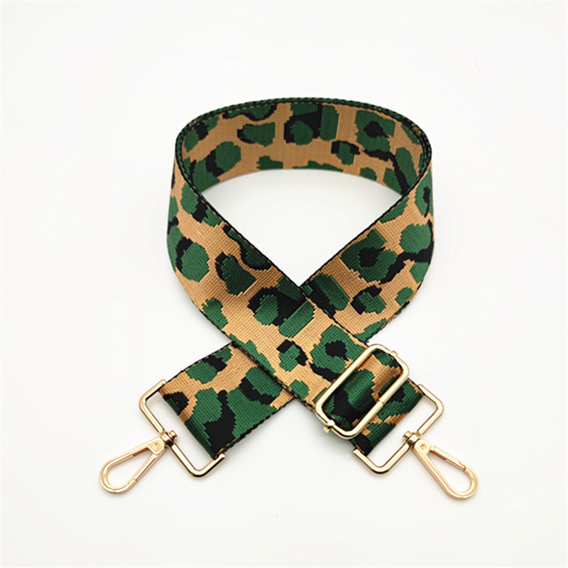 Zamjenski dugački remen za nošenje na ramenu Prošireni remen za torbu u boji Dodaci za pletene torbe Novi leopard print