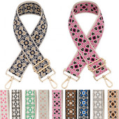 Spalvingi krepšio dirželiai Moteriškos rankinės diržas per petį kryžminio krepšio dirželio keitimas Reguliuojamas dirželis, krepšio dalis, aksesuaras, diržas krepšiui