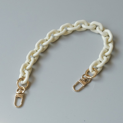 Színes dekoratív táskalánc Kitűnő, elegáns akril válltáska lánc színű matt matt táska lánc táska kiegészítők forró