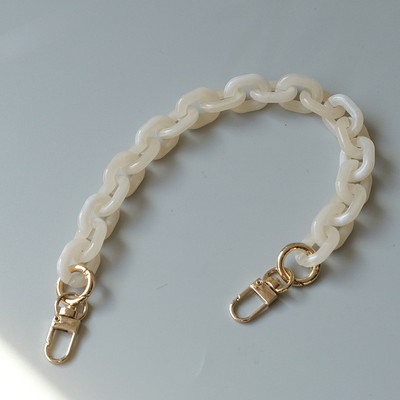 Színes dekoratív táskalánc Kitűnő, elegáns akril válltáska lánc színű matt matt táska lánc táska kiegészítők forró