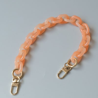 Színes dekoratív táskalánc Kitűnő, elegáns akril válltáska lánc színű matt matt táska lánc táska kiegészítők forró