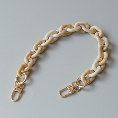 Színes dekoratív táskalánc Kitűnő, elegáns akril válltáska lánc színű matt matt táska lánc táska kiegészítők forró