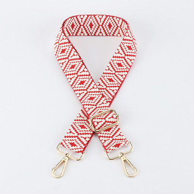 Női táska hímzés csere kézitáska Messenger váll széles táska tartozékok vállpánt állítható szélesség 3,8 cm