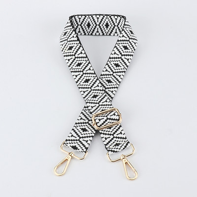 Női táska hímzés csere kézitáska Messenger váll széles táska tartozékok vállpánt állítható szélesség 3,8 cm