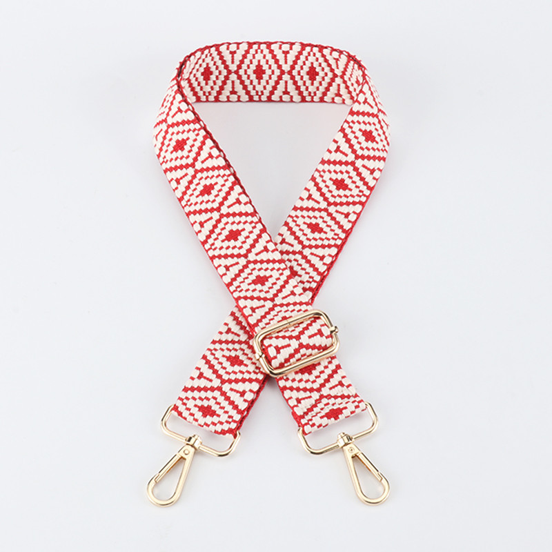 Női táska hímzés csere kézitáska Messenger váll széles táska tartozékok vállpánt állítható szélesség 3,8 cm