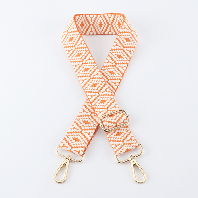 Női táska hímzés csere kézitáska Messenger váll széles táska tartozékok vállpánt állítható szélesség 3,8 cm