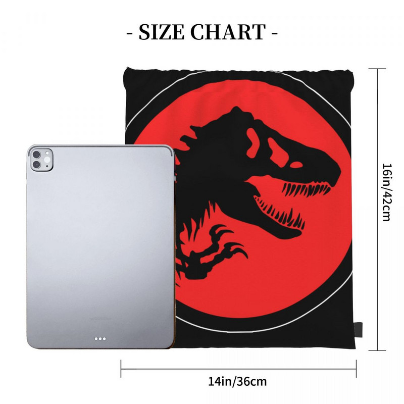 Jurassic Park 3 Torbe s uzicom Ruksaci Torba za cipele Platnene torbe Mali ruksak Ruksak s uzicom