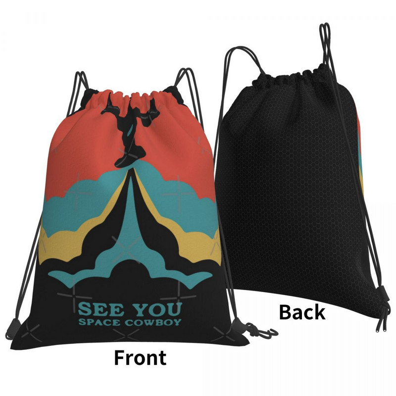 Cowboy Bebop Retro Vintage húzózsinóros táskák hátizsákok táska női női táska női hátizsák szál hátizsák