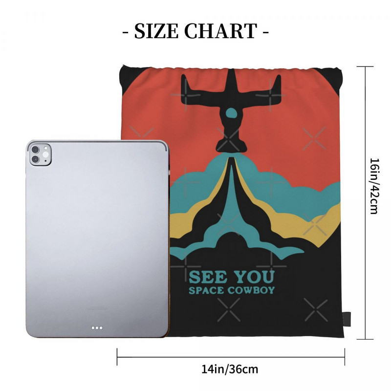 Cowboy Bebop Retro Vintage húzózsinóros táskák hátizsákok táska női női táska női hátizsák szál hátizsák