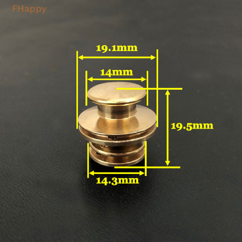 1kom Čvrsta mesingana urezna kopča Kopče Brava torba Aktovka Opružna brava Snap Ukrasne kopče Zatvaranje Kožni obrt DIY Hardver