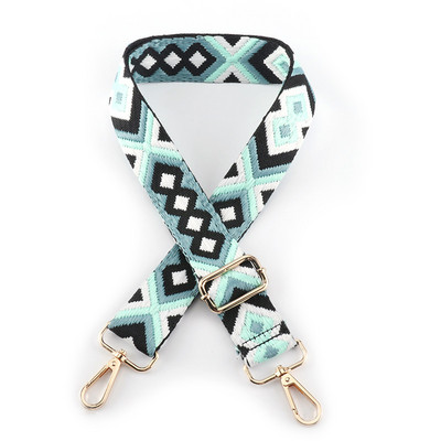 Állítható táskapánt Női pénztárca pántok Crossbody Messenger válltáska tartozékokhoz Állítható hímzett övek pántok