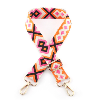 Állítható táskapánt Női pénztárca pántok Crossbody Messenger válltáska tartozékokhoz Állítható hímzett övek pántok