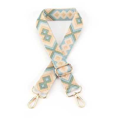 Állítható táskapánt Női pénztárca pántok Crossbody Messenger válltáska tartozékokhoz Állítható hímzett övek pántok