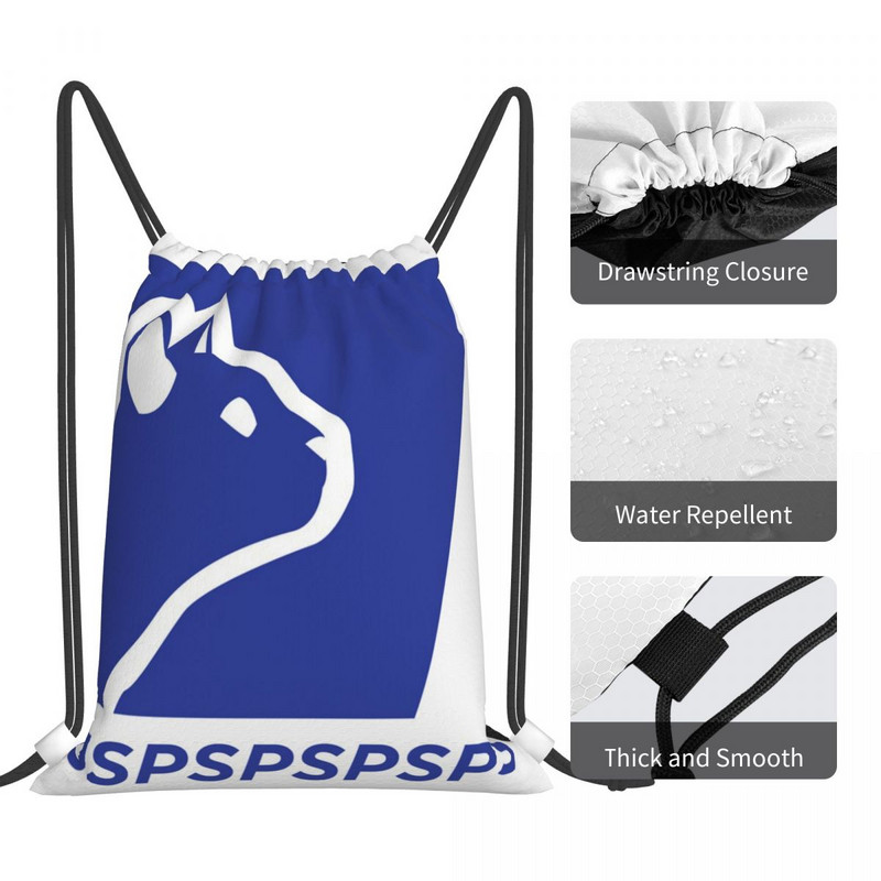 Cat Mail Drawstring Torbe Ruksaci Ruksak Torbe po narudžbi Torba za djevojčice Mali ruksak Ženski