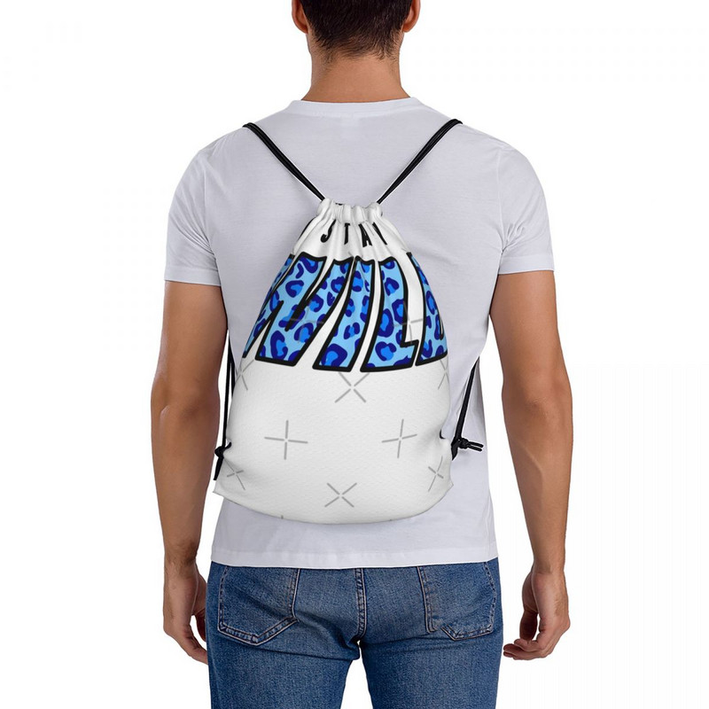 Stay Wild Merch 1 Tašky so sťahovacou šnúrkou Batohy Školská dámska taška Detský batoh Malá látková taška