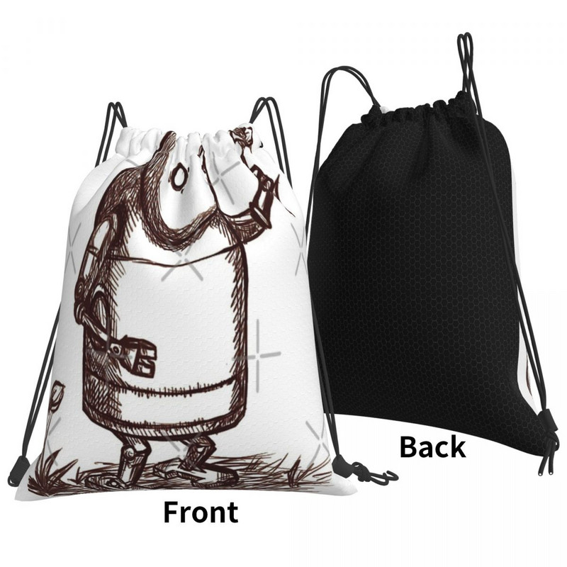 Nierautomata Robot 1 Τσάντες με κορδόνια Σακίδια τσάντες τσάντες για άντρες Γυναικείο σακίδιο πλάτης με κορδόνια