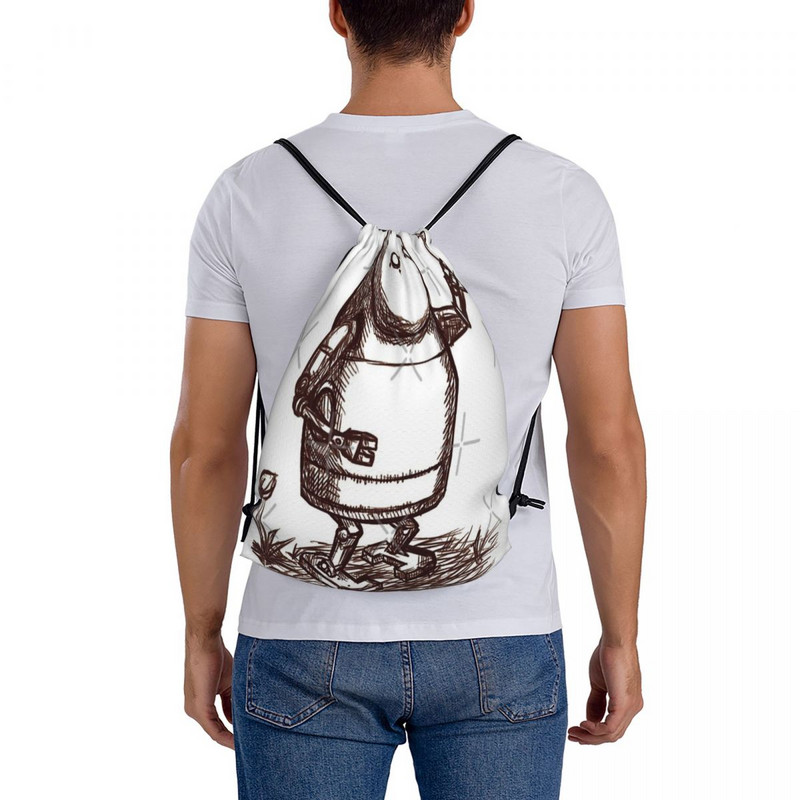 Nierautomata Robot 1 Τσάντες με κορδόνια Σακίδια τσάντες τσάντες για άντρες Γυναικείο σακίδιο πλάτης με κορδόνια