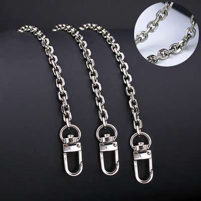 Új divatos kézitáska fém láncok válltáska pánt barkács pénztárca lánc arany ezüst táska fogantyúk táska lánc kiegészítők