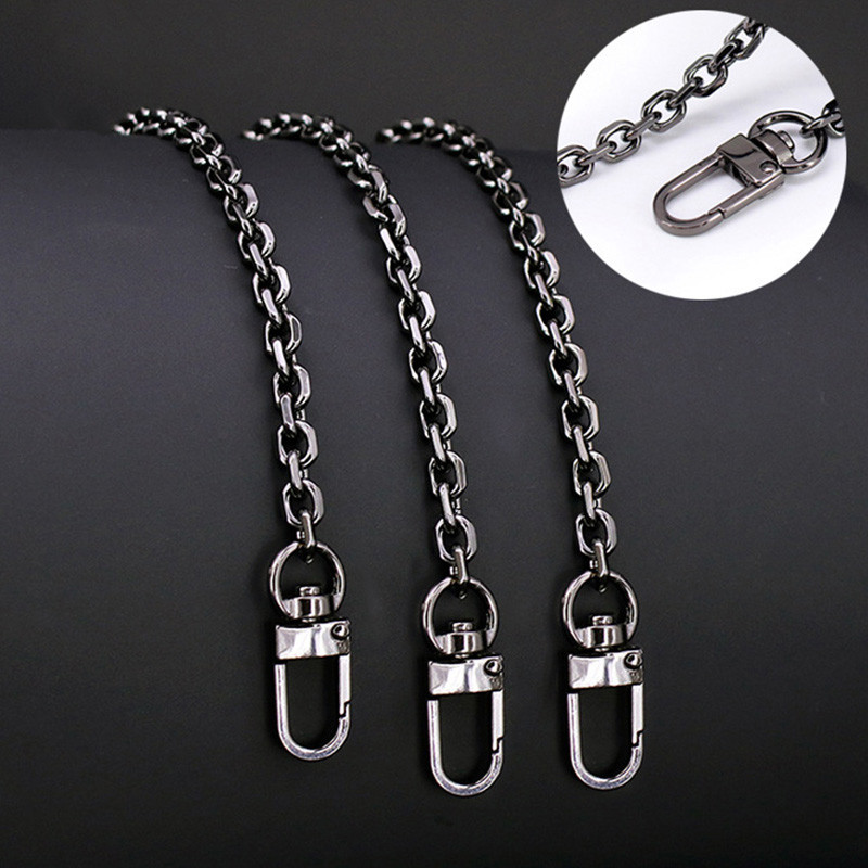 Új divatos kézitáska fém láncok válltáska pánt barkács pénztárca lánc arany ezüst táska fogantyúk táska lánc kiegészítők