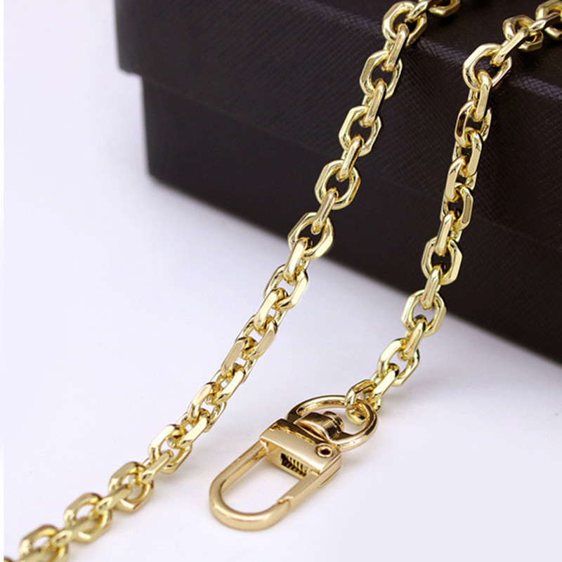 Új divatos kézitáska fém láncok válltáska pánt barkács pénztárca lánc arany ezüst táska fogantyúk táska lánc kiegészítők