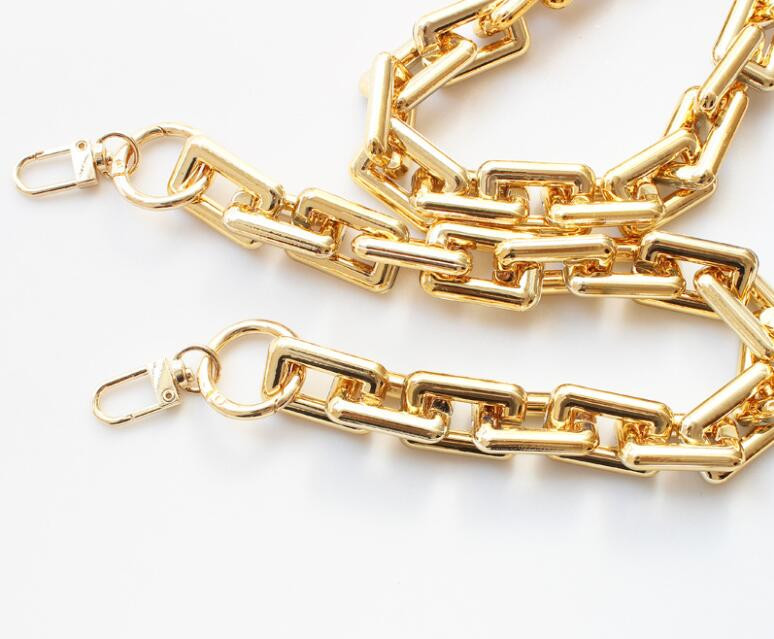 Chain Ženska torba Pravokutna DIY metalna torba