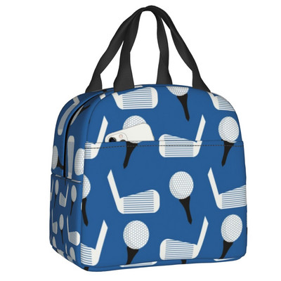 Lopta za golf Sportske izolirane torbe za ručak za piknik na otvorenom Ljubitelji golfa Hladnjak za ponovno korištenje Termalna bento kutija Ženske dječje Termalne torbe