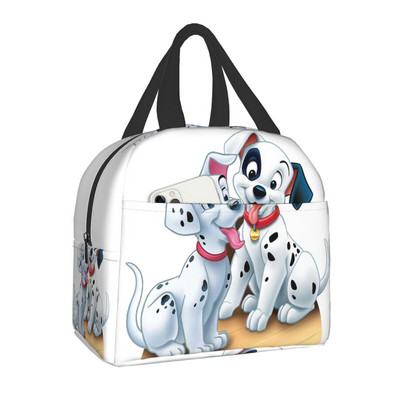 Jorkšīras terjers mamma Jorkšīras terjers tētis izolētas pusdienu somas āra piknikam Jorkšīras terjera mīļotājam Bento Box sievietēm, bērniem