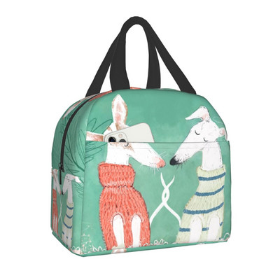 Jorkšīras terjers mamma Jorkšīras terjers tētis izolētas pusdienu somas āra piknikam Jorkšīras terjera mīļotājam Bento Box sievietēm, bērniem