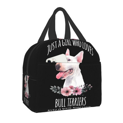 Jorkšīras terjers mamma Jorkšīras terjers tētis izolētas pusdienu somas āra piknikam Jorkšīras terjera mīļotājam Bento Box sievietēm, bērniem