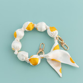 Eredeti Eladó selyem csomagoló akril gyöngy 40cm kézitáska lánc telefontok lánc csomagoló gyöngy stílusos vadonatúj lánc B110