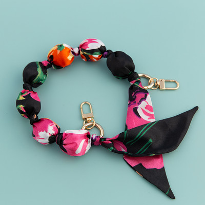 Eredeti Eladó selyem csomagoló akril gyöngy 40cm kézitáska lánc telefontok lánc csomagoló gyöngy stílusos vadonatúj lánc B110