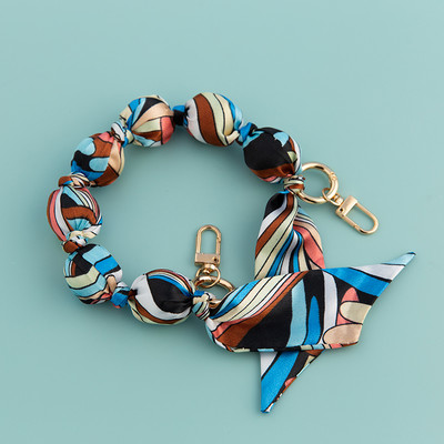 Eredeti Eladó selyem csomagoló akril gyöngy 40cm kézitáska lánc telefontok lánc csomagoló gyöngy stílusos vadonatúj lánc B110